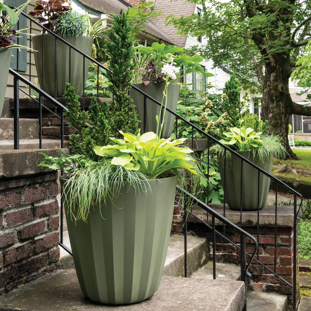 Pleat Modern Planter