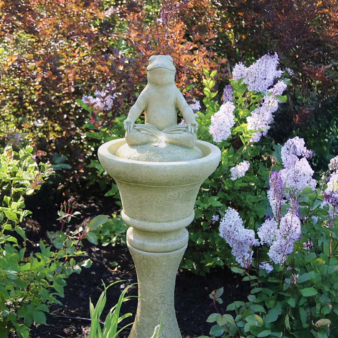 Meditation Frog Fountainette